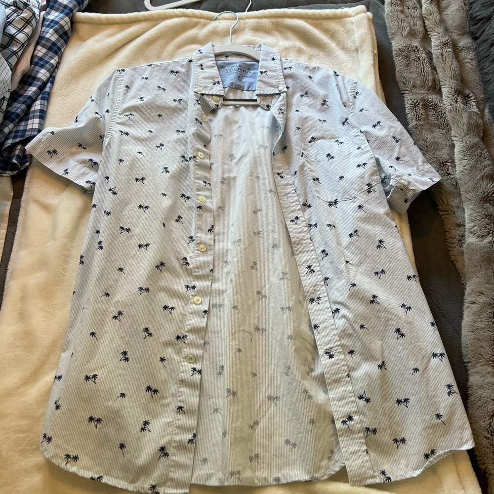 Banana republic casual button down